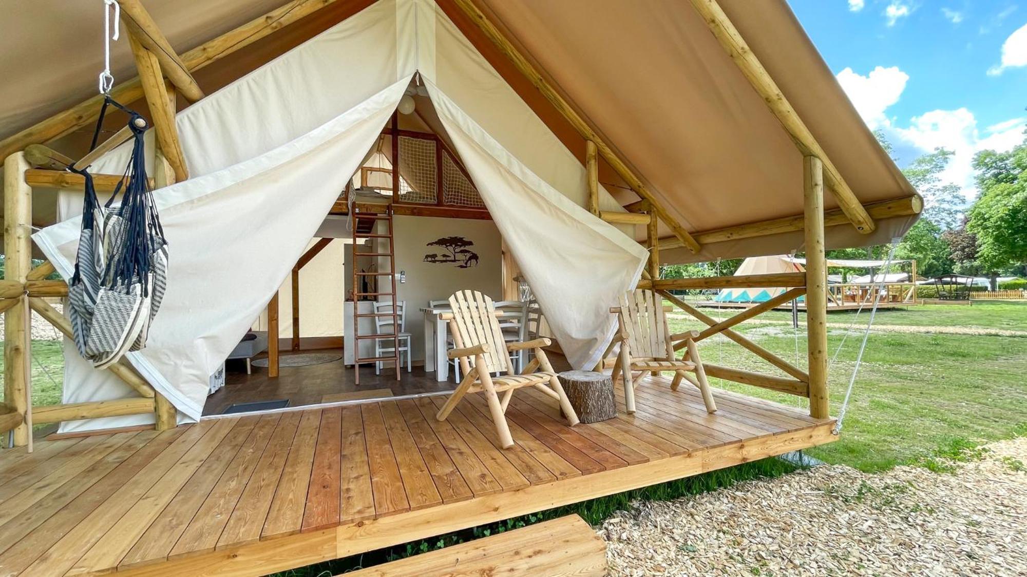 Appartement Safarizelt Kiara à Falkenburg Extérieur photo