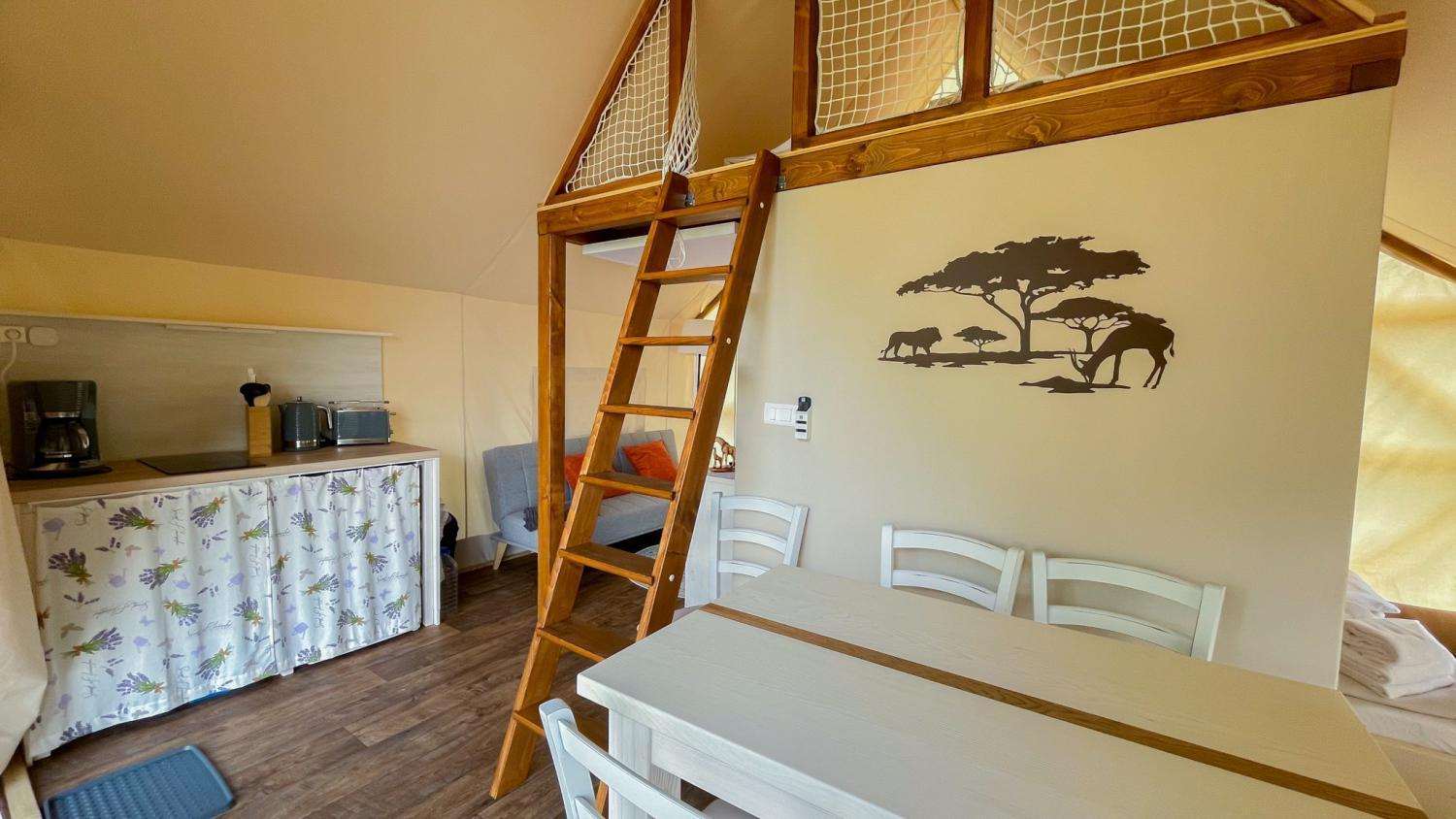 Appartement Safarizelt Kiara à Falkenburg Extérieur photo